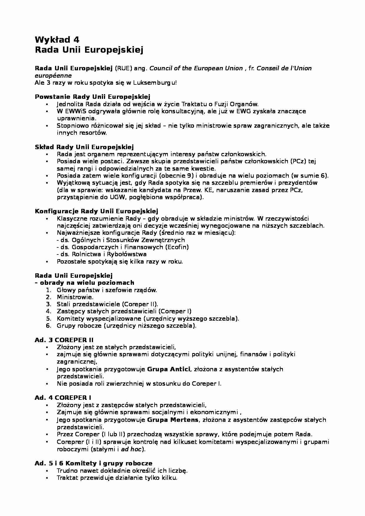 Instytucje Unii Europejskiej  - strona 1