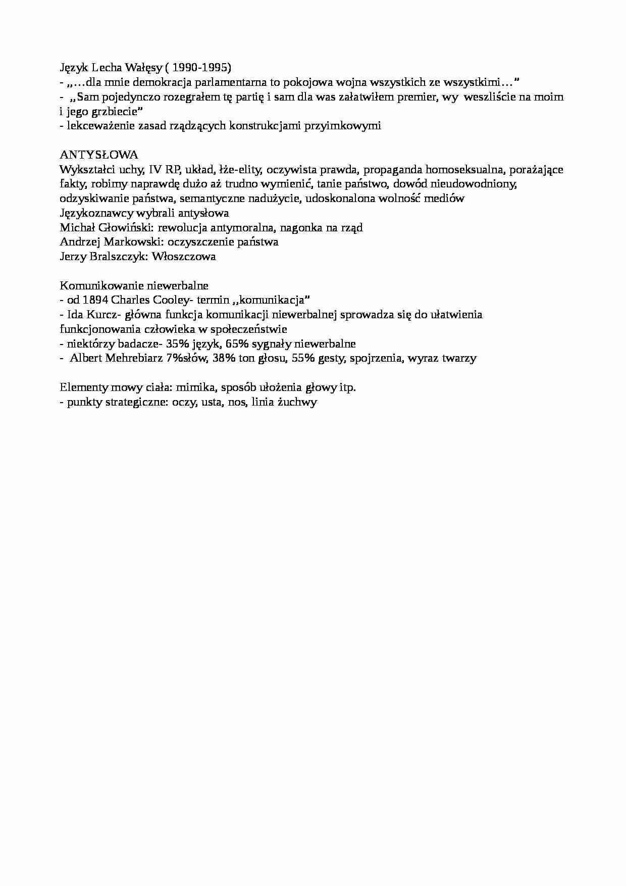Antysłowa  - strona 1