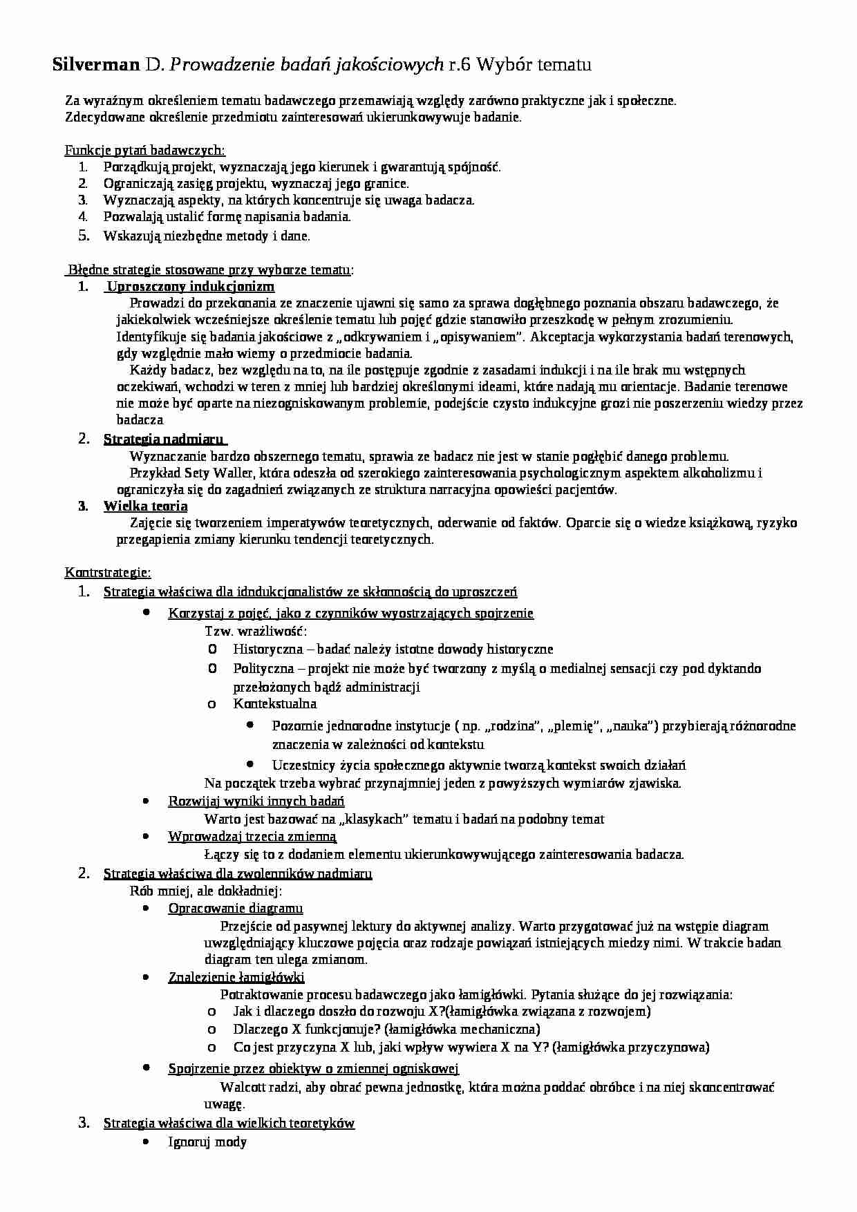 Prowadzenie badań ilościowych  - strona 1