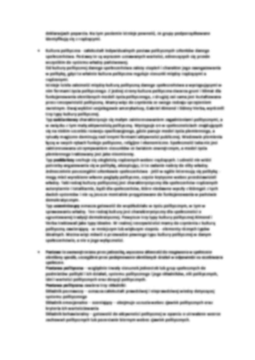 Teoria polityki - słownik pojęć  - strona 2