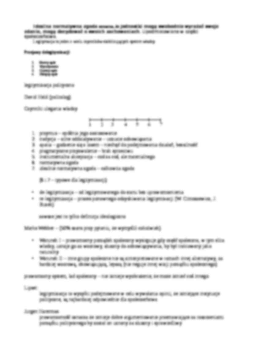 Legitymizacja polityczna - strona 2