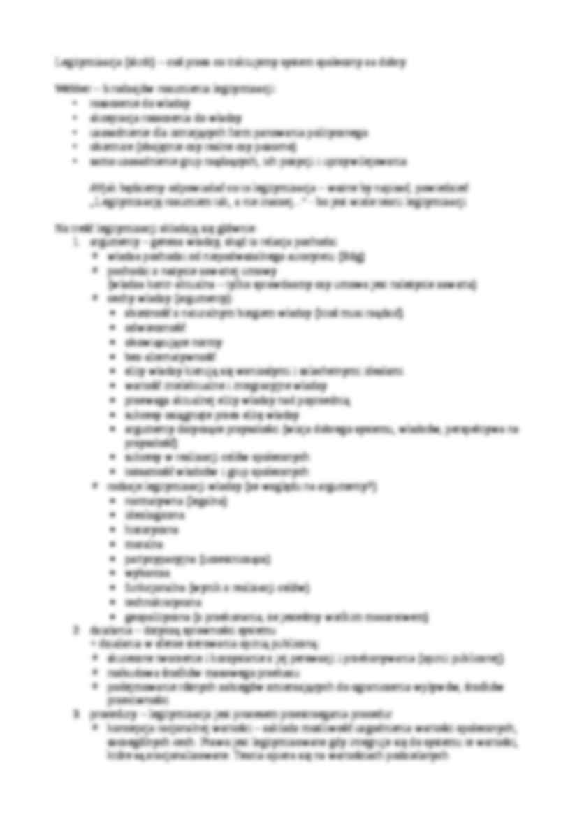 Legitymizacja polityczna - strona 3