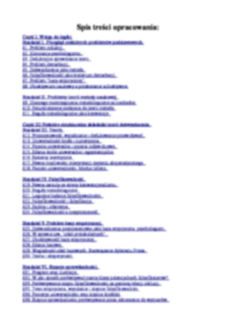 Logika odkrycia naukowego - opracowanie - strona 2