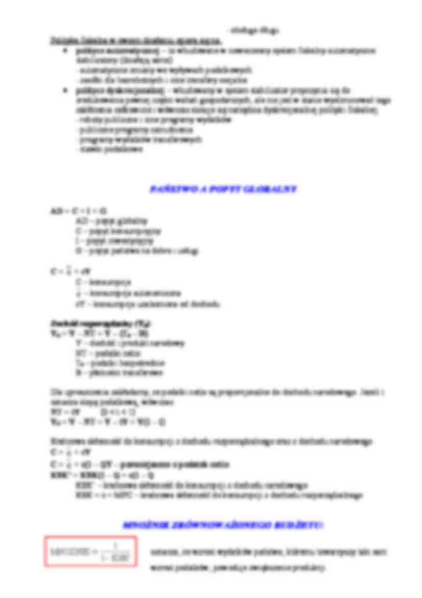 Polityka Fiskalna - ekonomia - strona 3