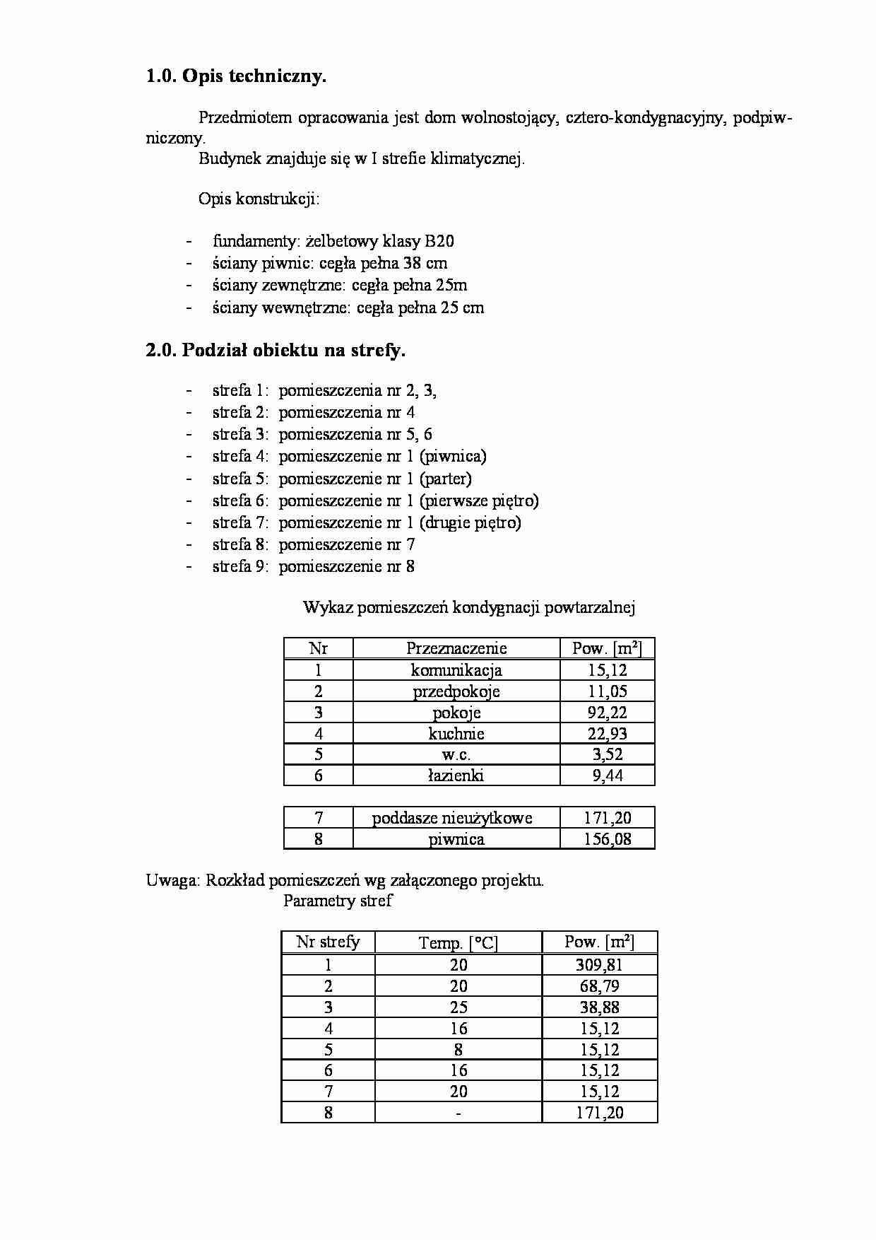 Dom wolnostojący - fizyka budowli - strona 1