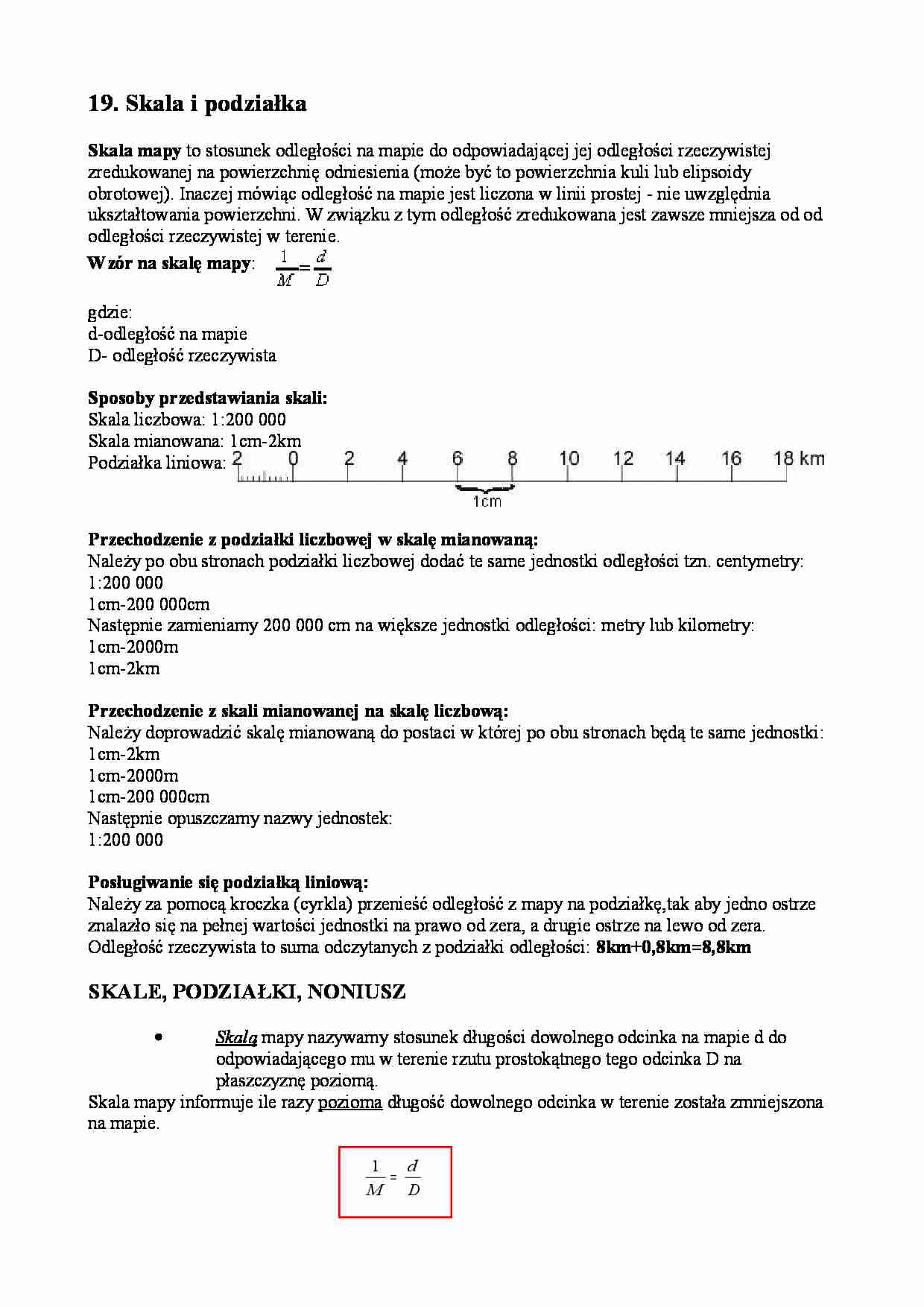 Kolokwium - skala, podziałka, noniusz - strona 1