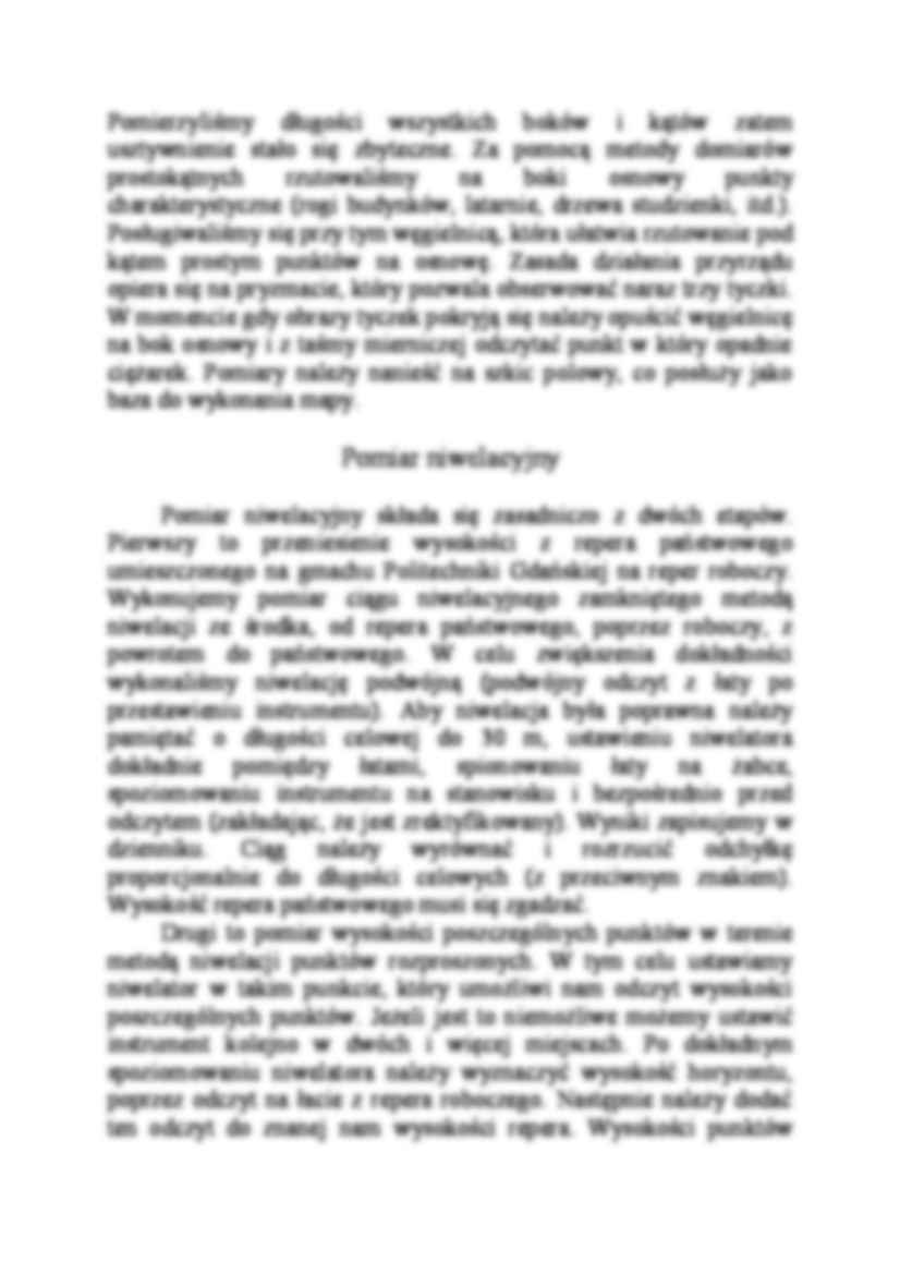 Pomiar ciągu poligonowego - strona 2