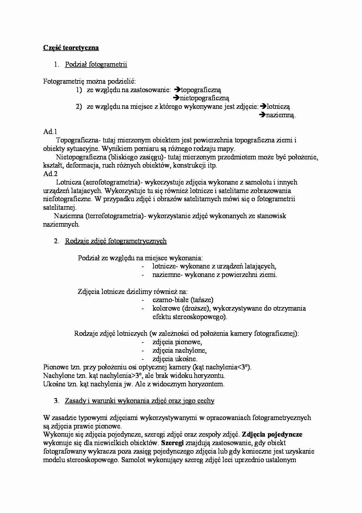 Zdjęcia lotnicze - geodezja - strona 1