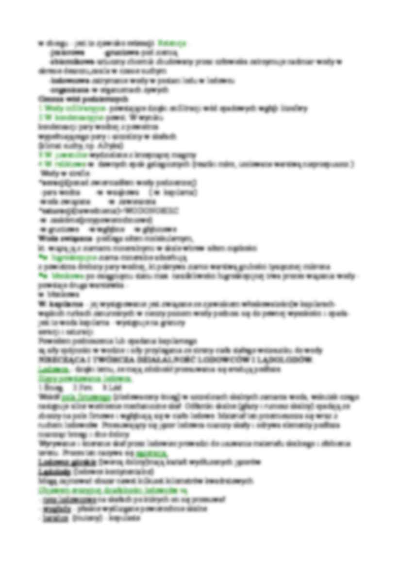 Geologia - pojęcia na kolokwium - mapa - strona 2