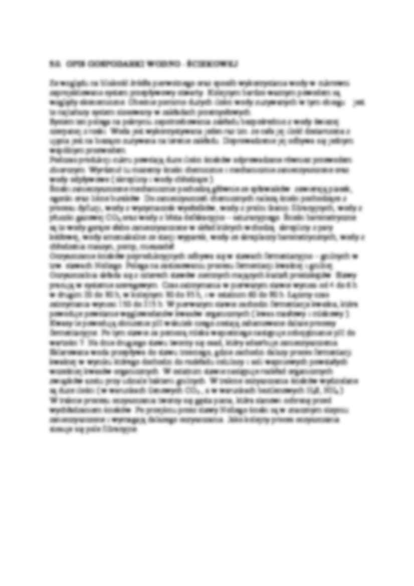 Projekt cukrowni - gospodarka wodna - strona 3