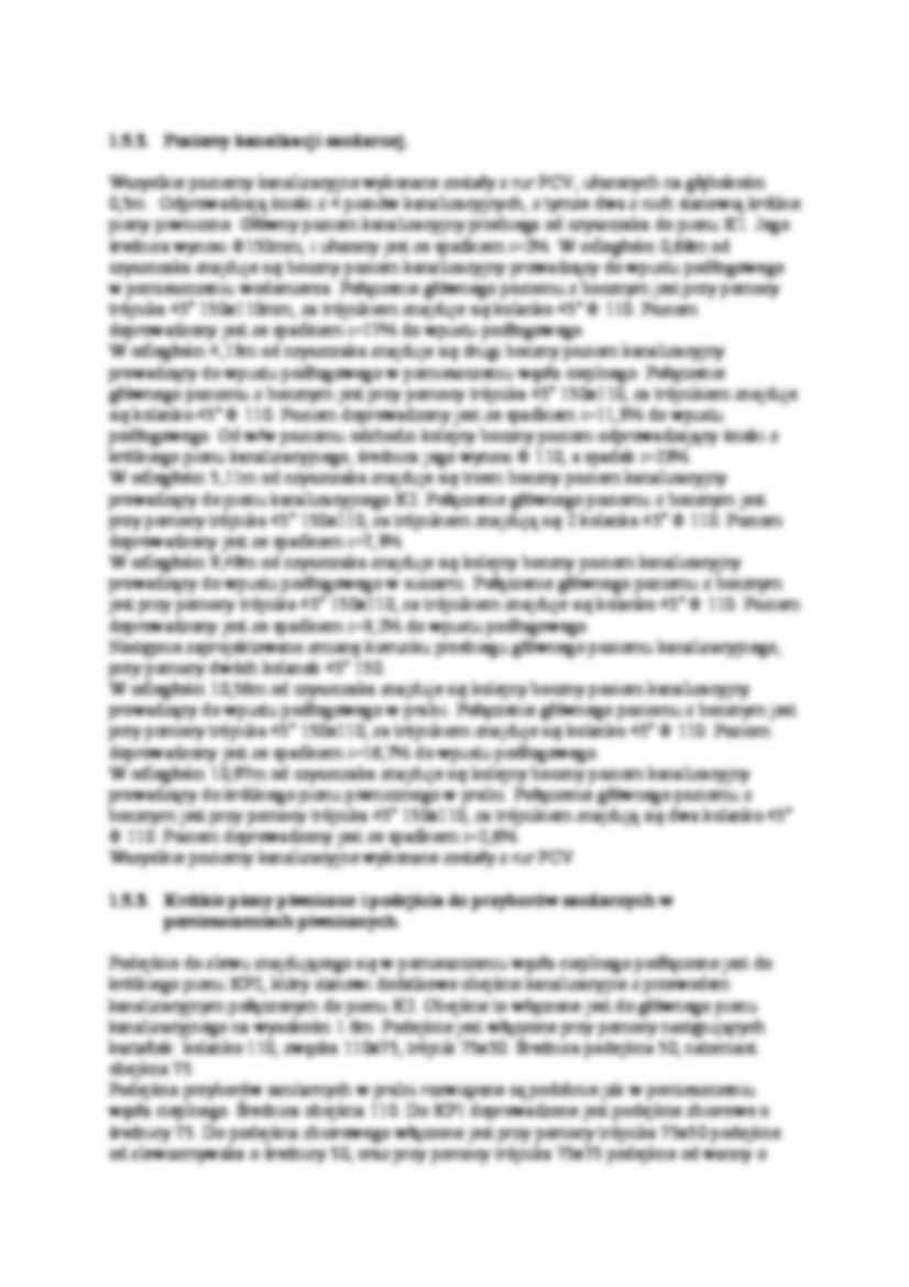 Projekt instalacji gazowej, wodociągowej - strona 3