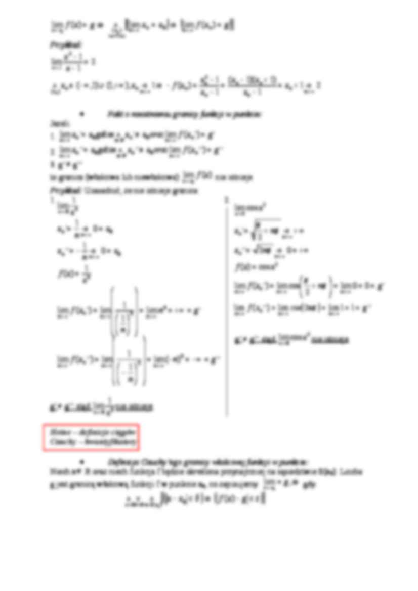 Funkcje jednej zmiennej - strona 2