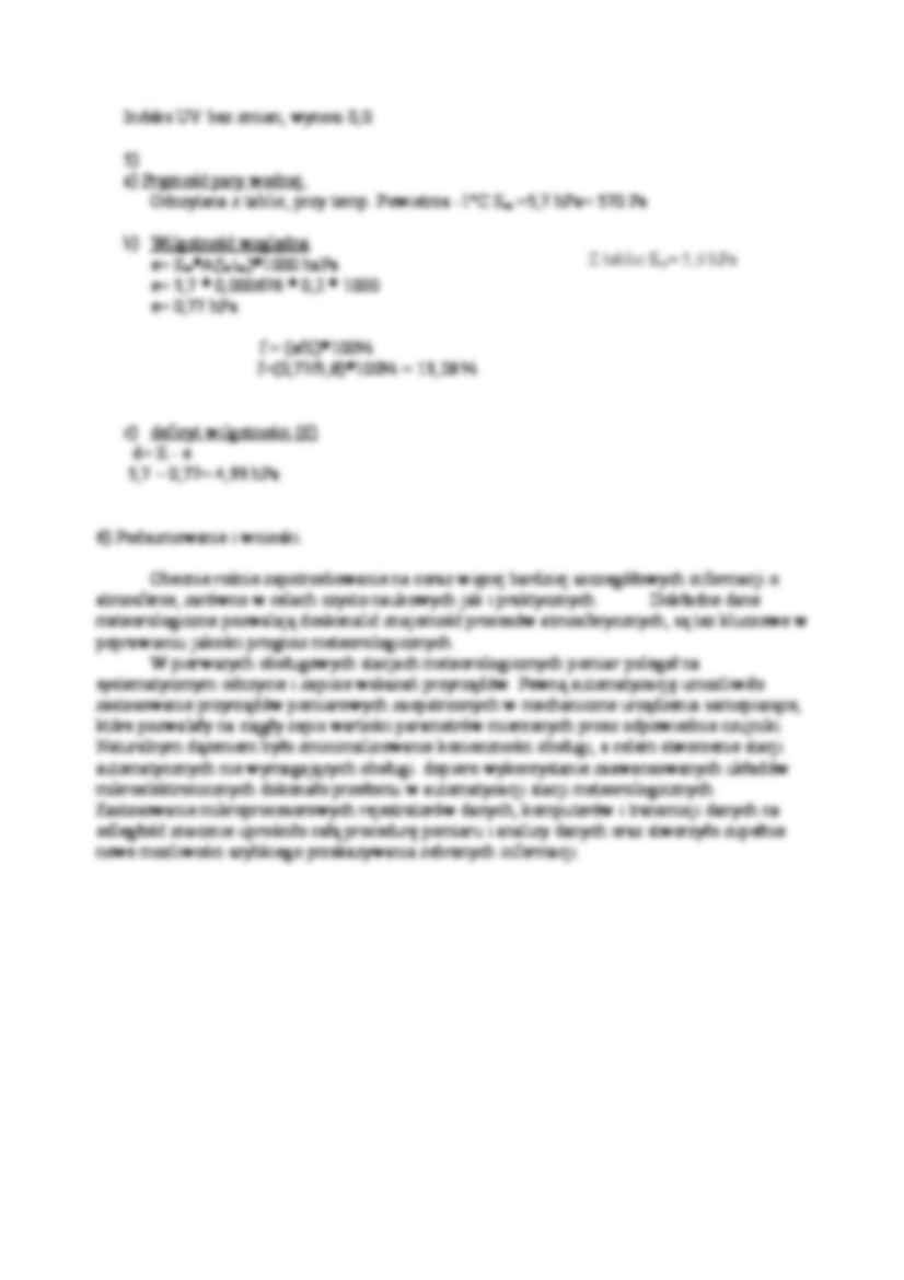 Pomiar i analiza wybranych elementów meterologicznych - strona 3