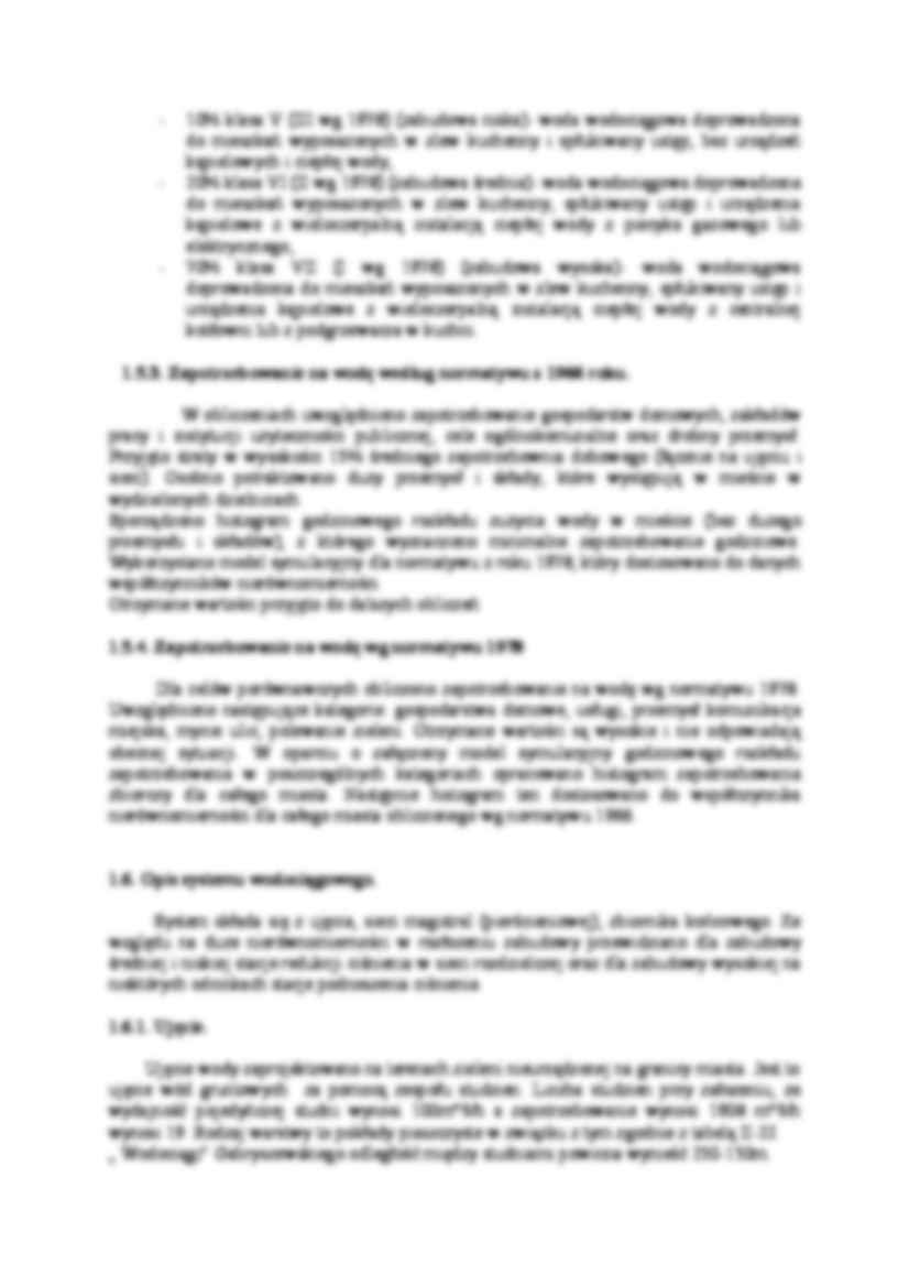 Opis techniczny-sieć wodociągowa - strona 2