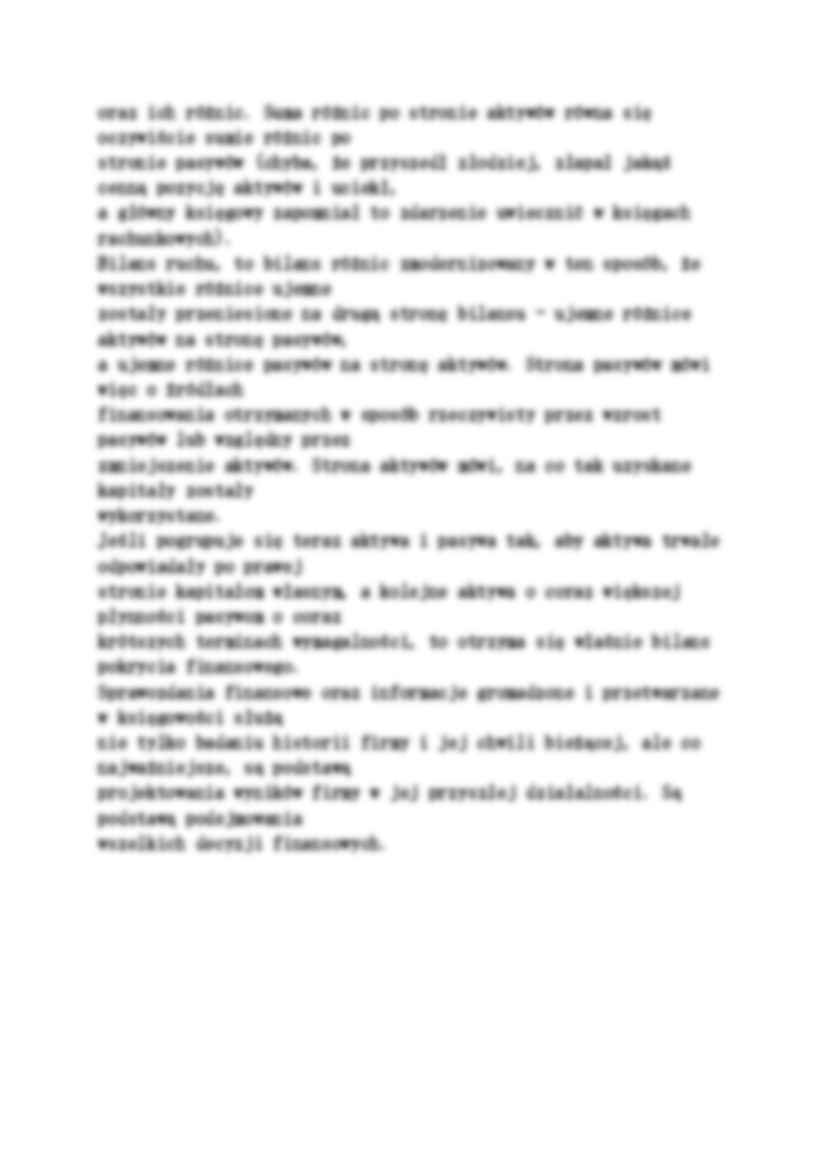 Rachunek przepływu kapitałów - strona 2