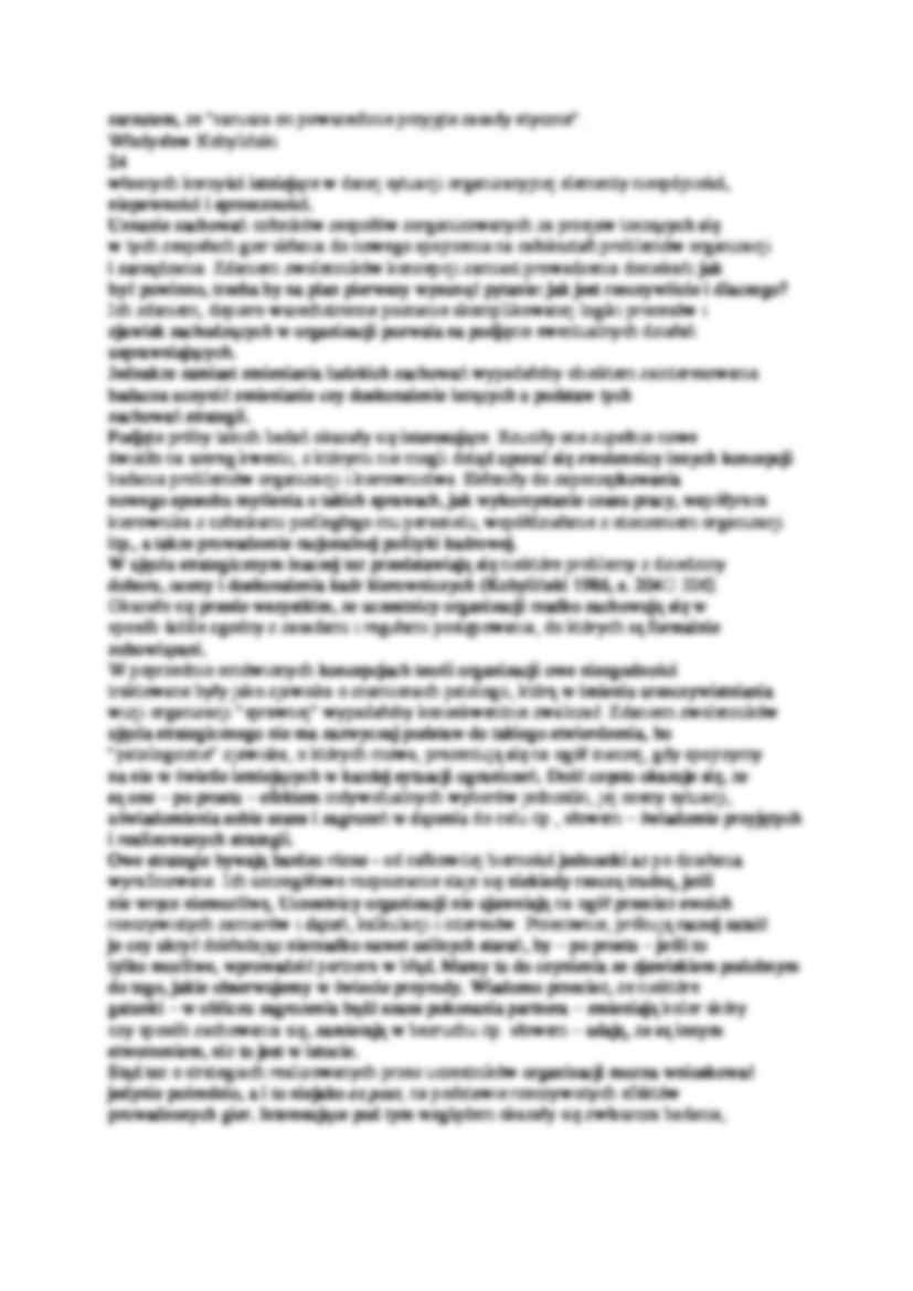 Ujęcie strategiczne w zarządzaniu - strona 3