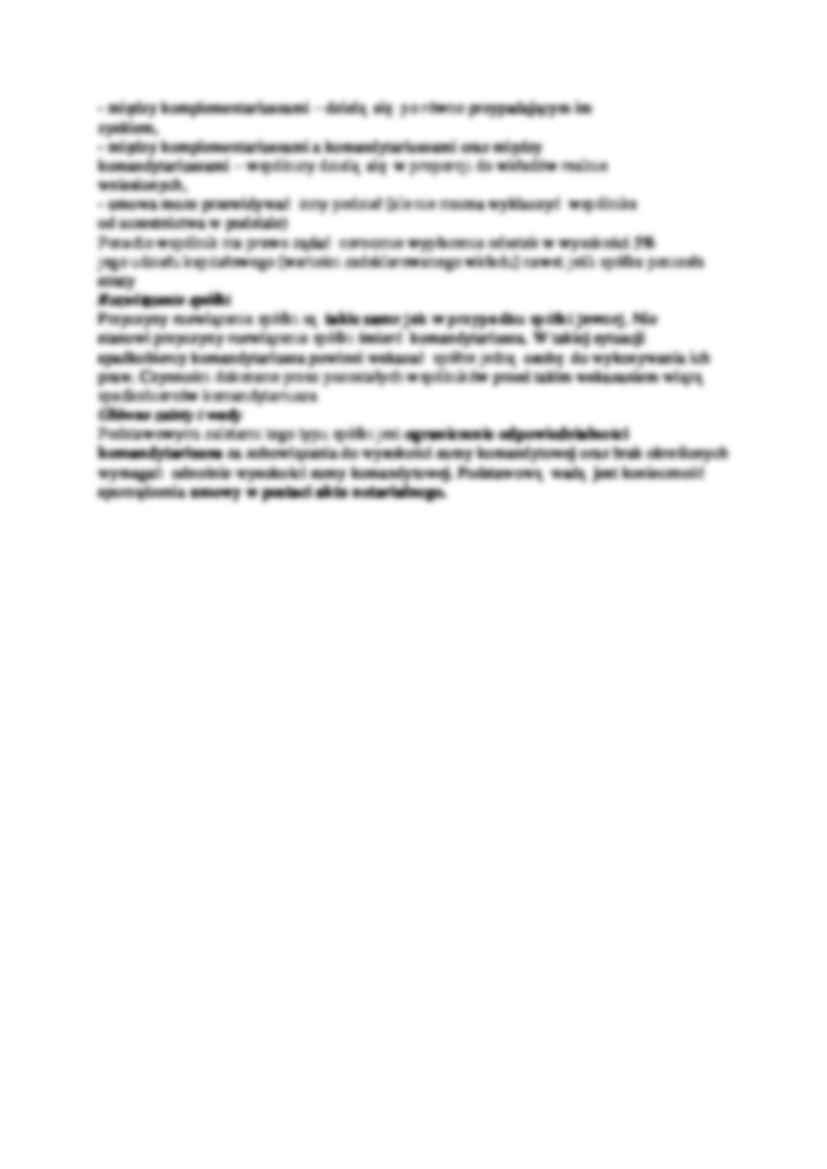 Spółka komandytowa - Komandytariusz  - strona 2