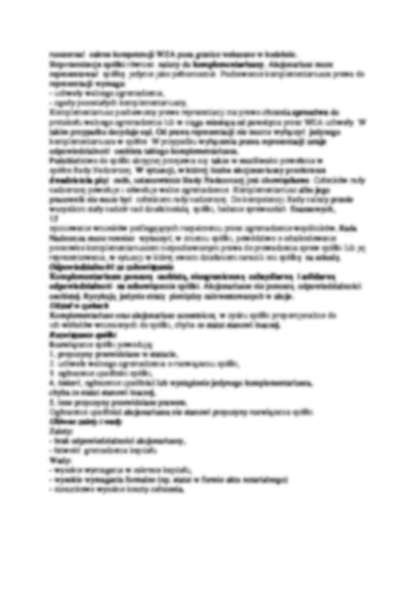 Spółka komandytowo-akcyjna  - strona 2