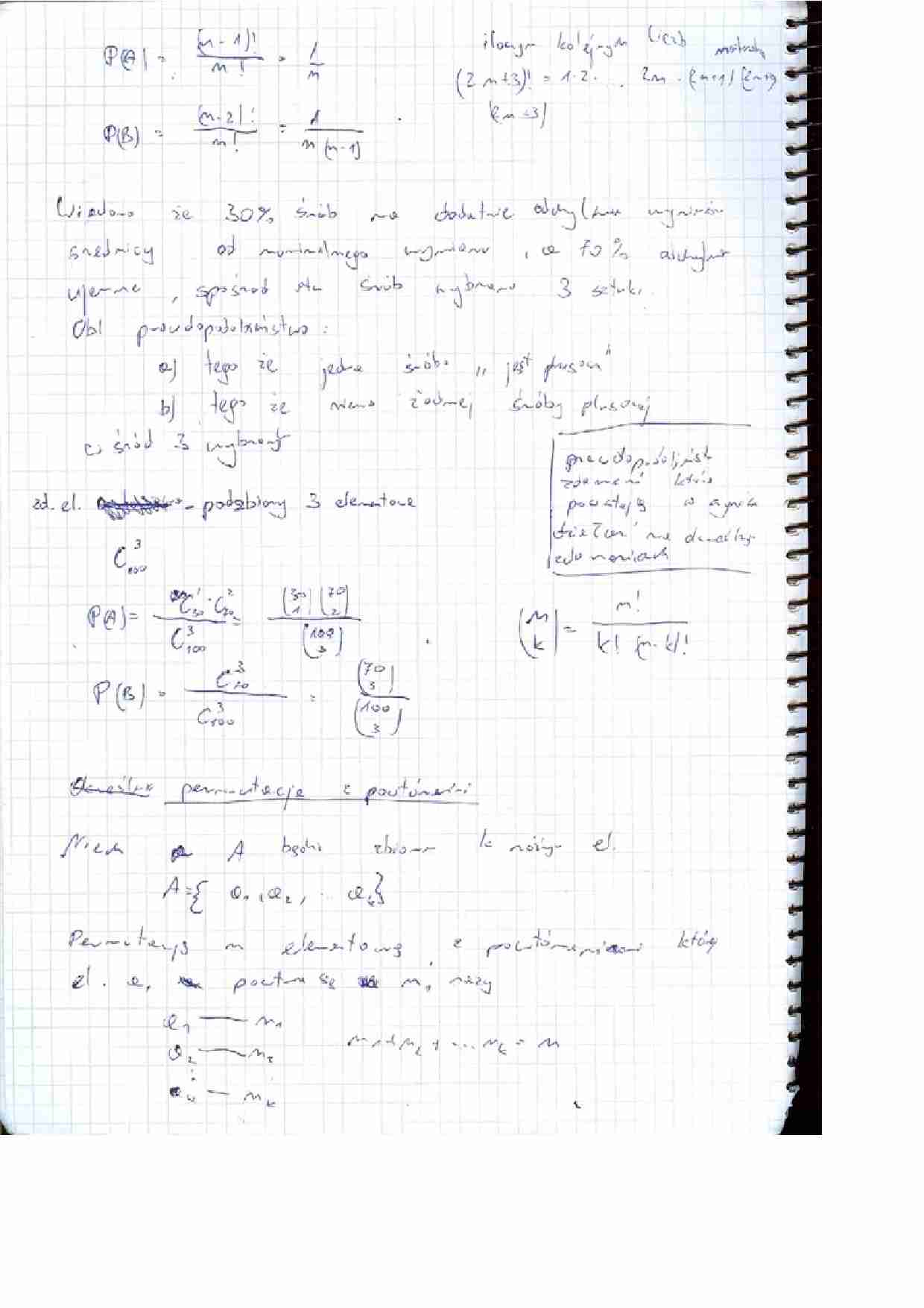 Metody obliczeń prawdopodobieństwa2 - strona 1