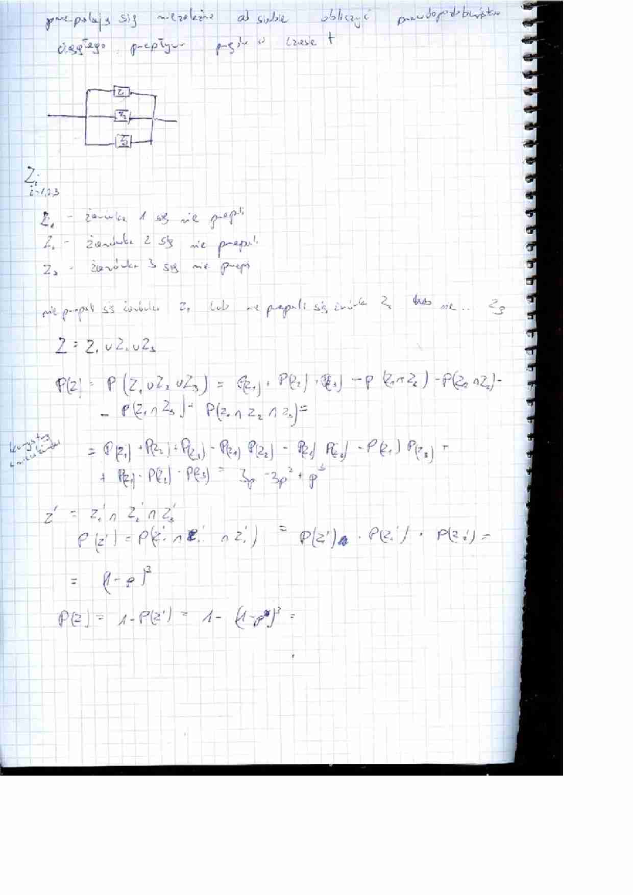 Probalistyka i statystyka - ćwiczenia - strona 1