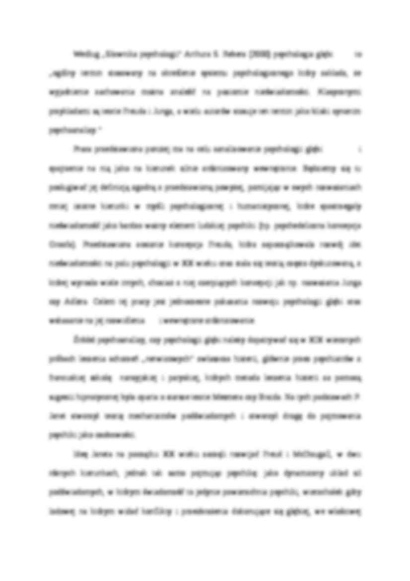 Psychologia głębi - praca - strona 2