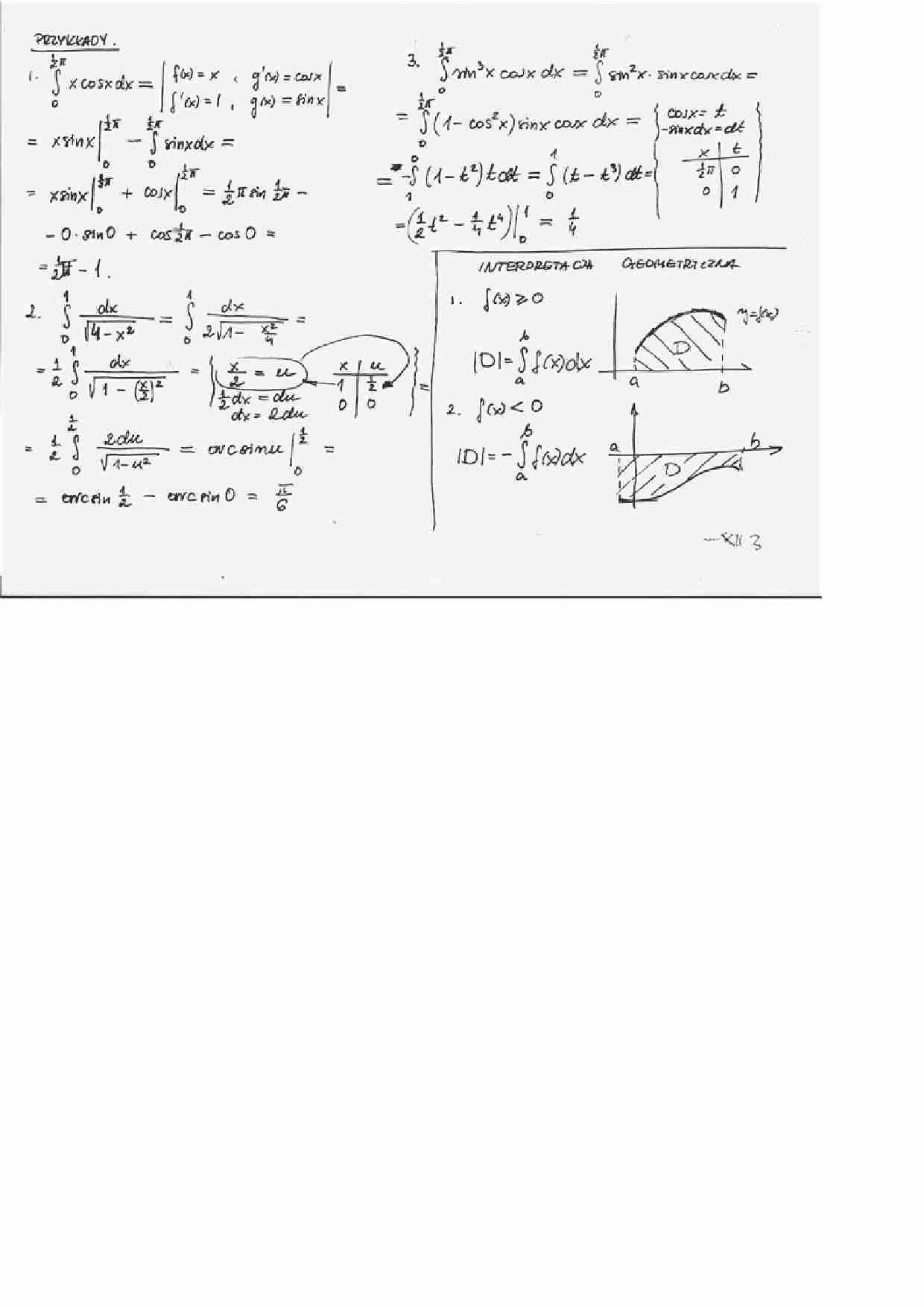 Całka riemanna (całka oznaczona)3 - strona 1