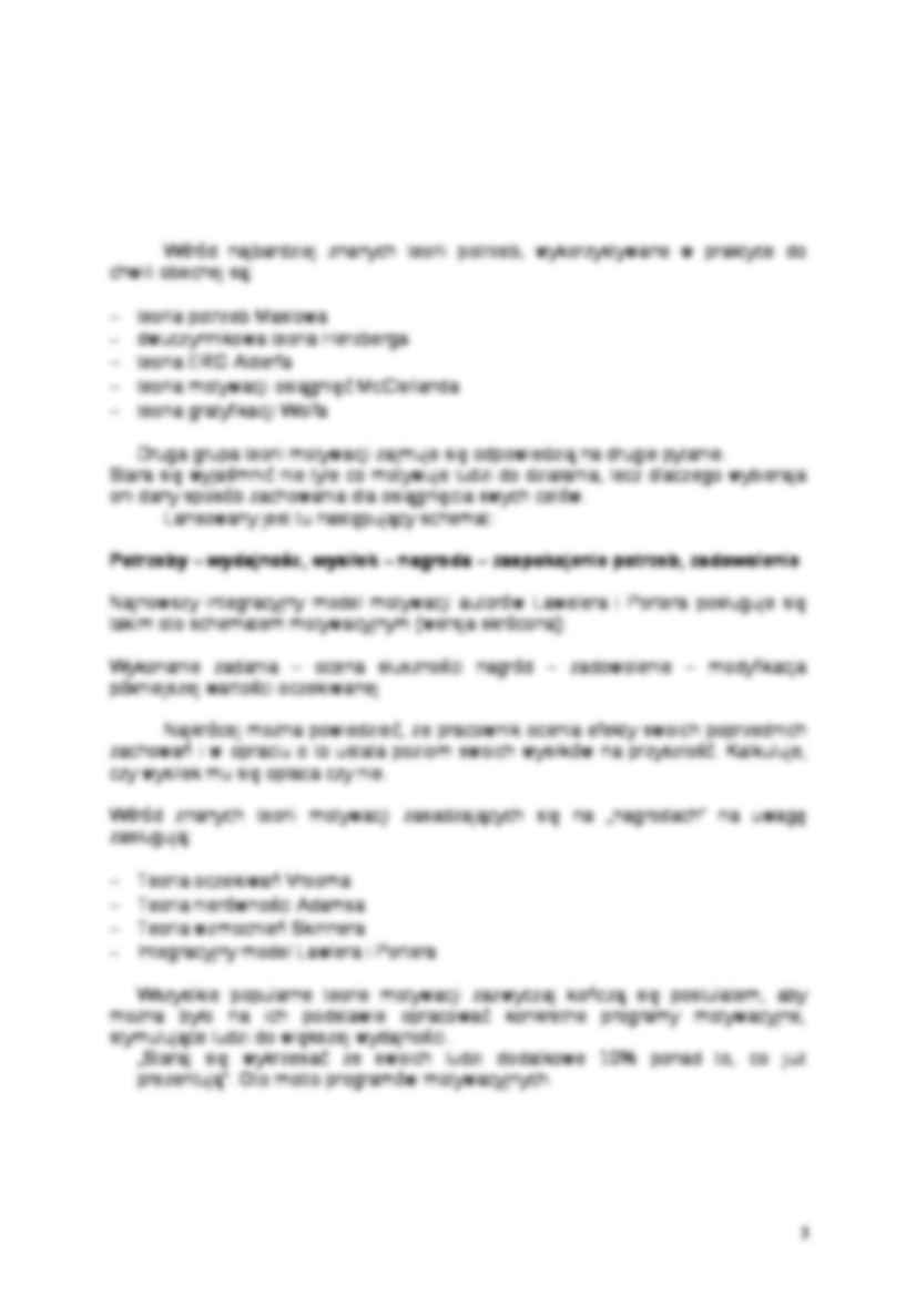 psychologia motywacji - praca zaliczeniowa - strona 3