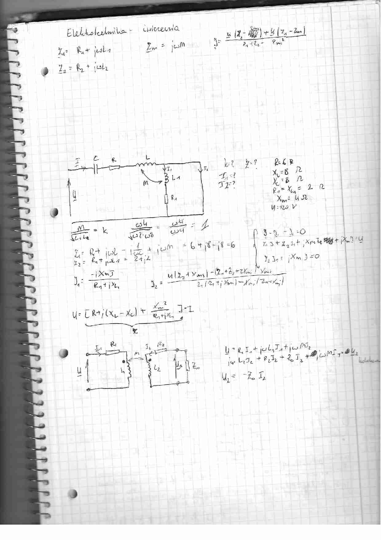 Elektronika - ćwiczenia 3 - strona 1