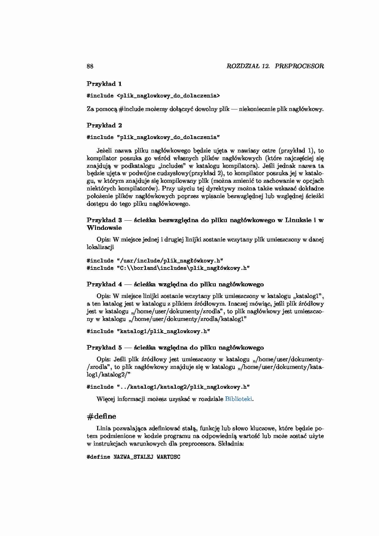 Kurs programowania w C cz. 72 - strona 1