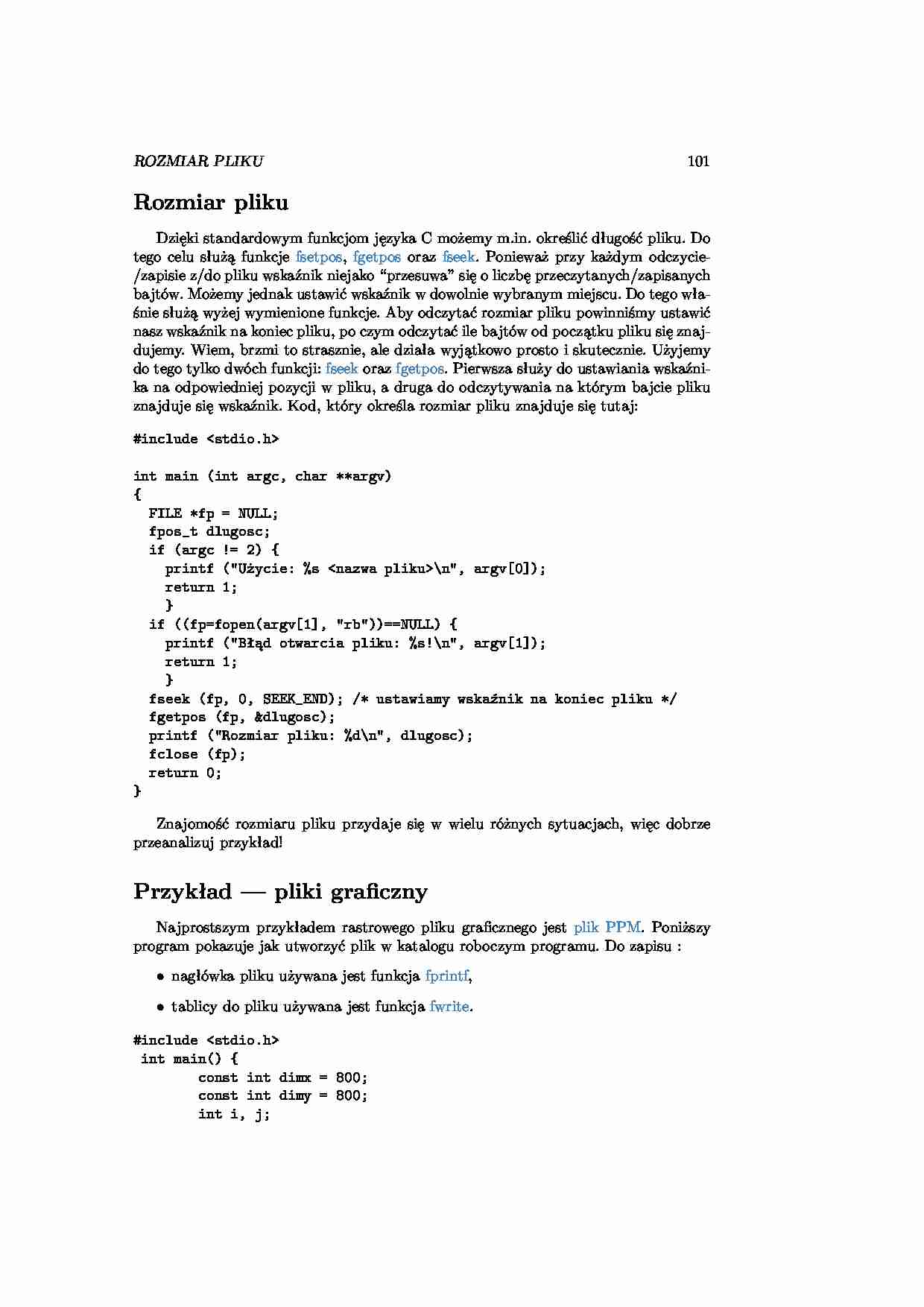 Kurs programowania w C  cz. 85 - strona 1