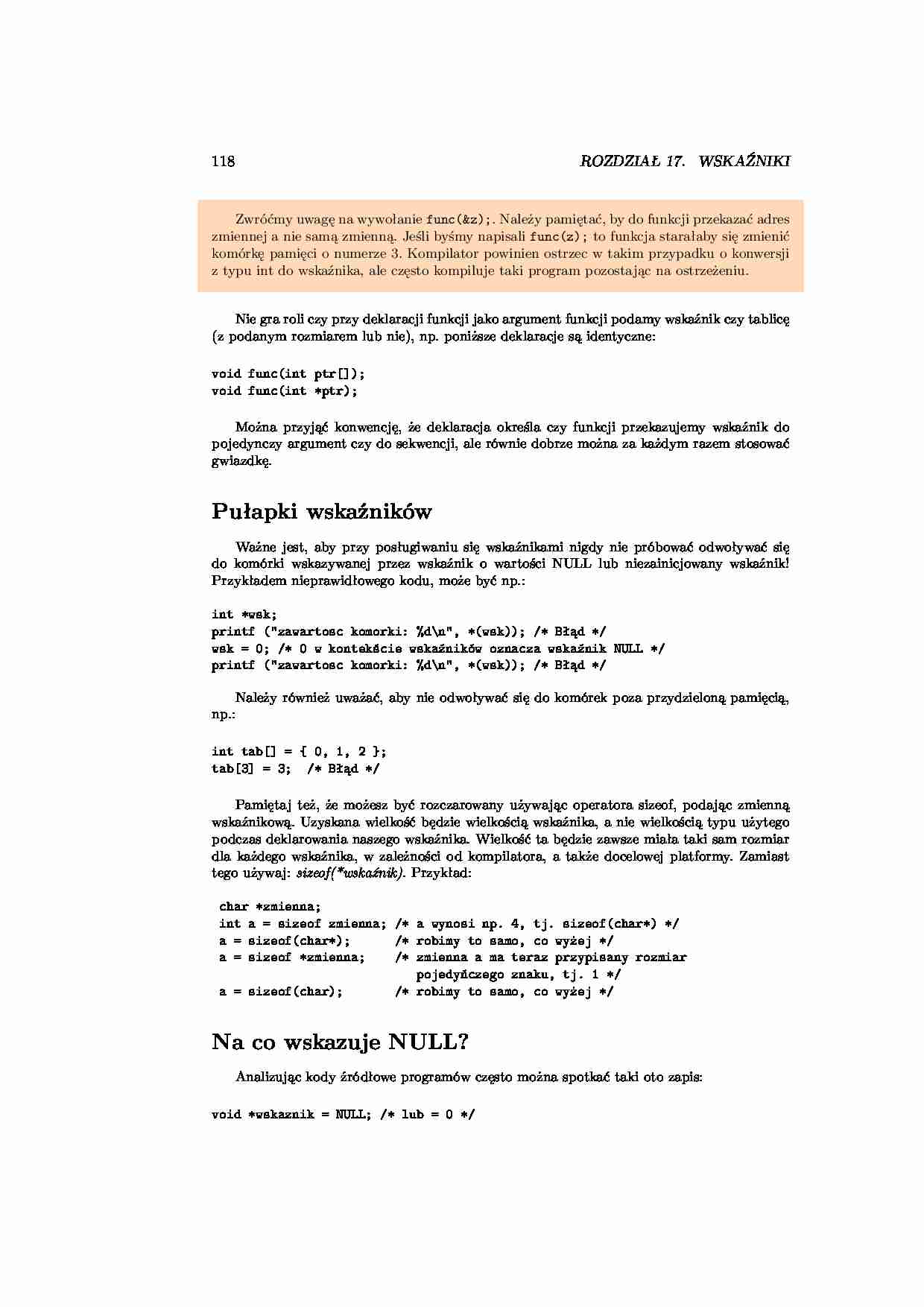 Kurs programowania w C  cz. 101 - strona 1