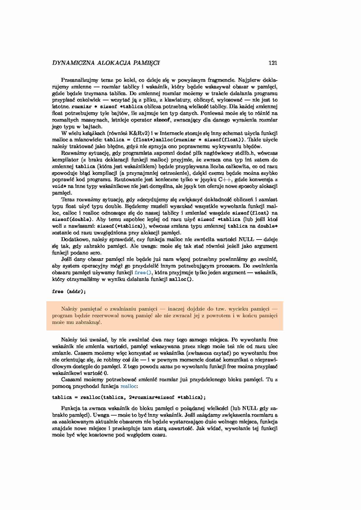 Kurs programowania w C cz. 105 - strona 1