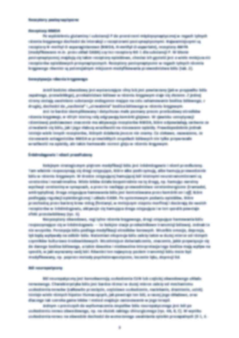 Jak powstaje ból? Neurofizjlogia bólu dla początkujących - strona 3