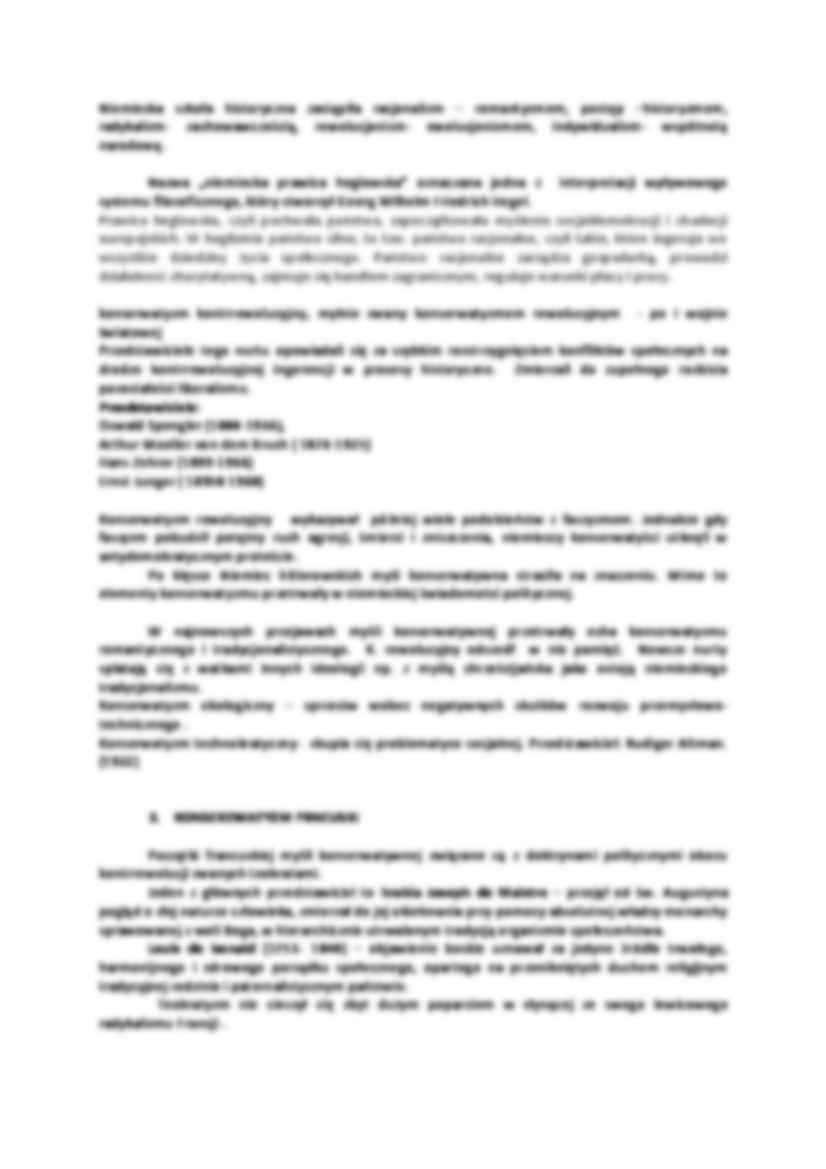 Główne nurty myśli konserwatywnej w Polsce  - strona 3