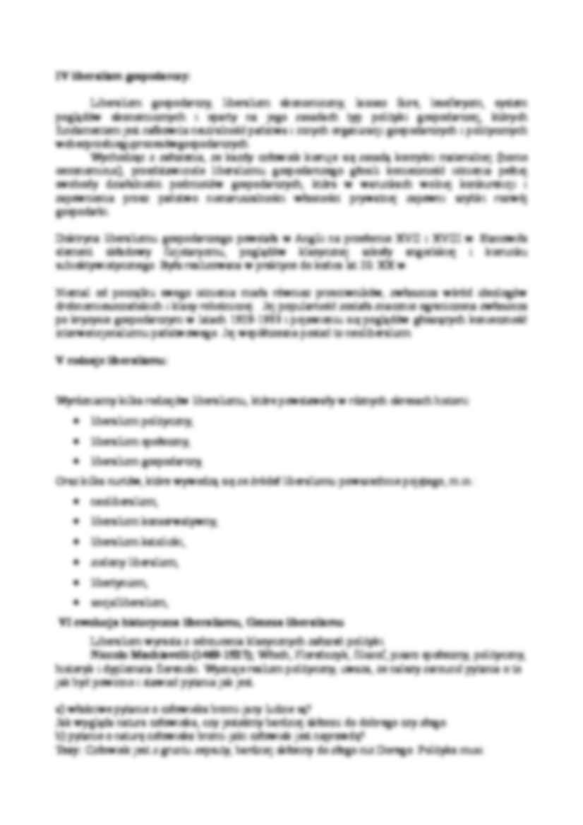 Liberalizm: rodzaje - strona 3
