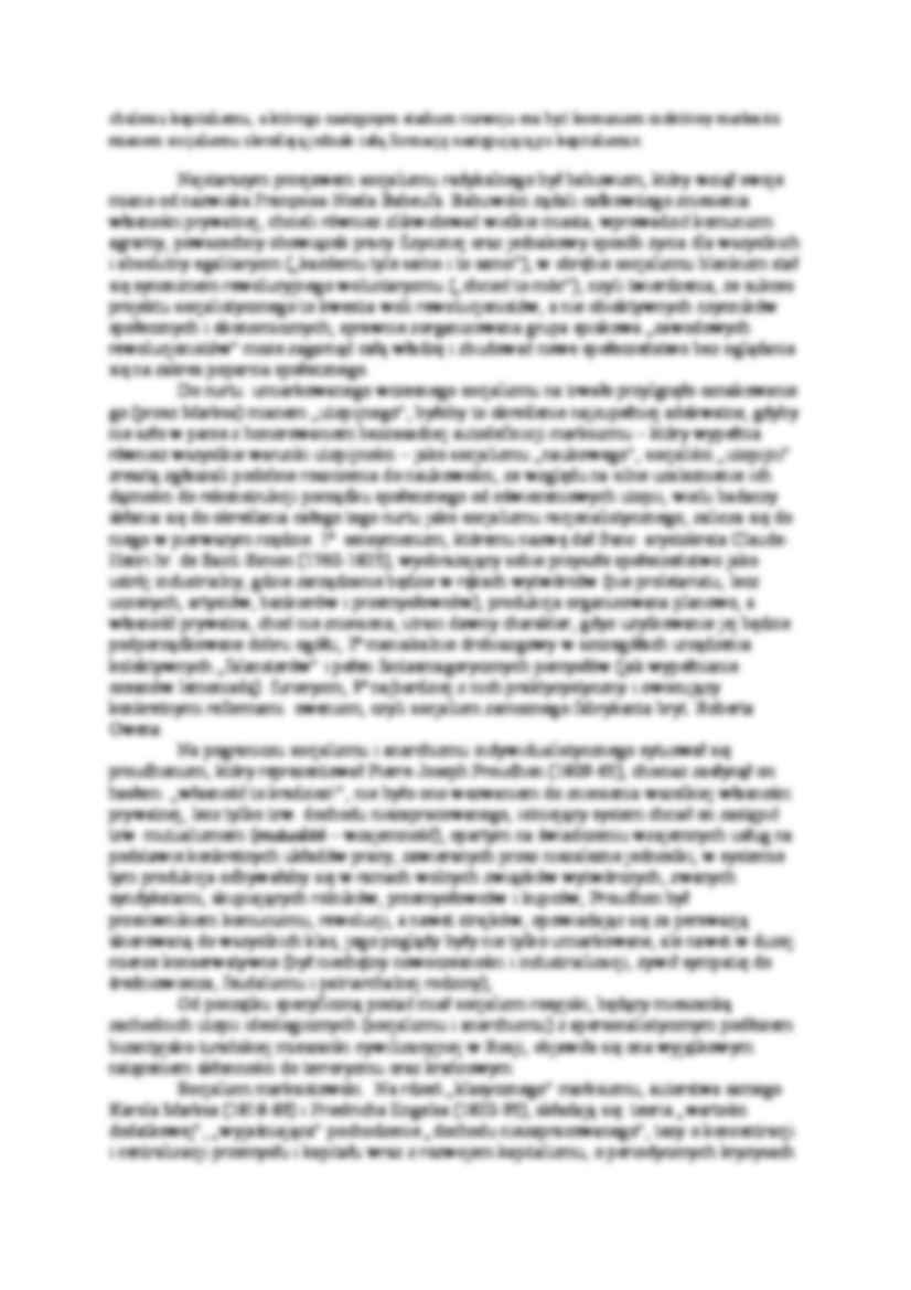 Sens ideowy pojęcia socjalizm - strona 2