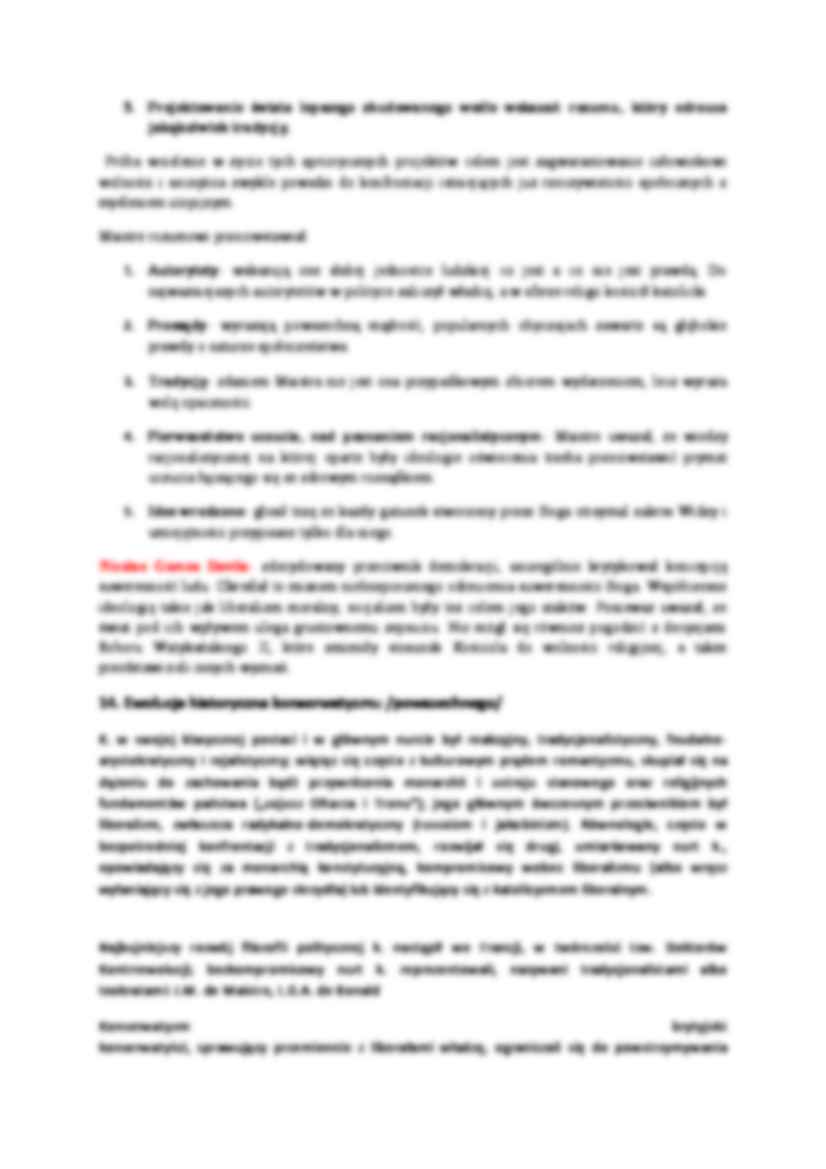 Konserwatyzm umiarkowany a tradycjonalizm - strona 3