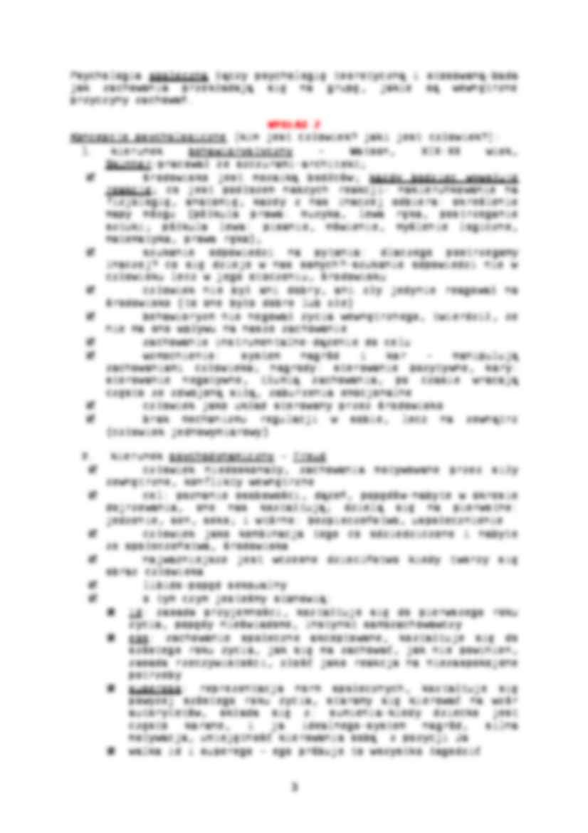 Socjologia i psychologia - wykłady - strona 3