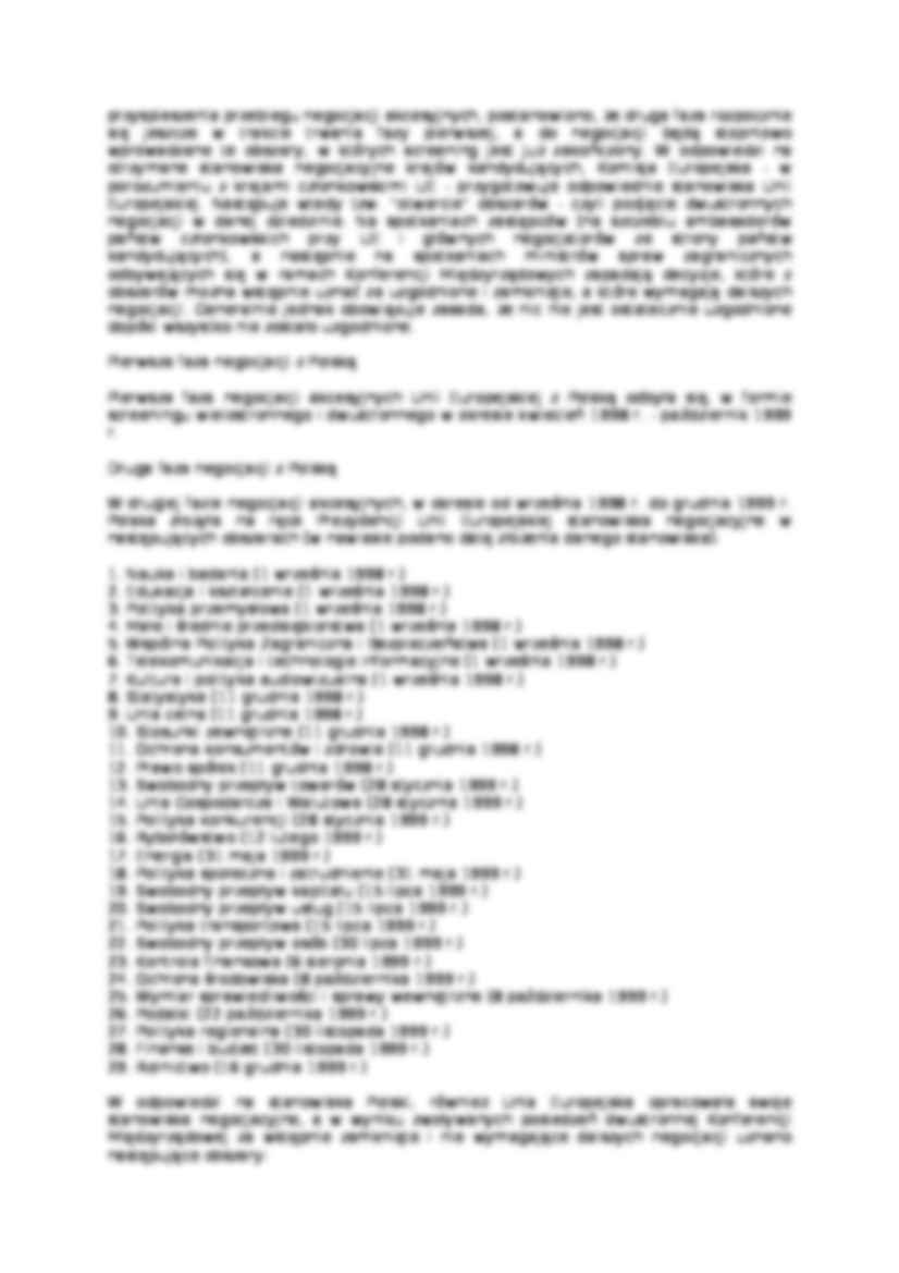 Przebieg negocjacji akcesyjnych Polski  - strona 2