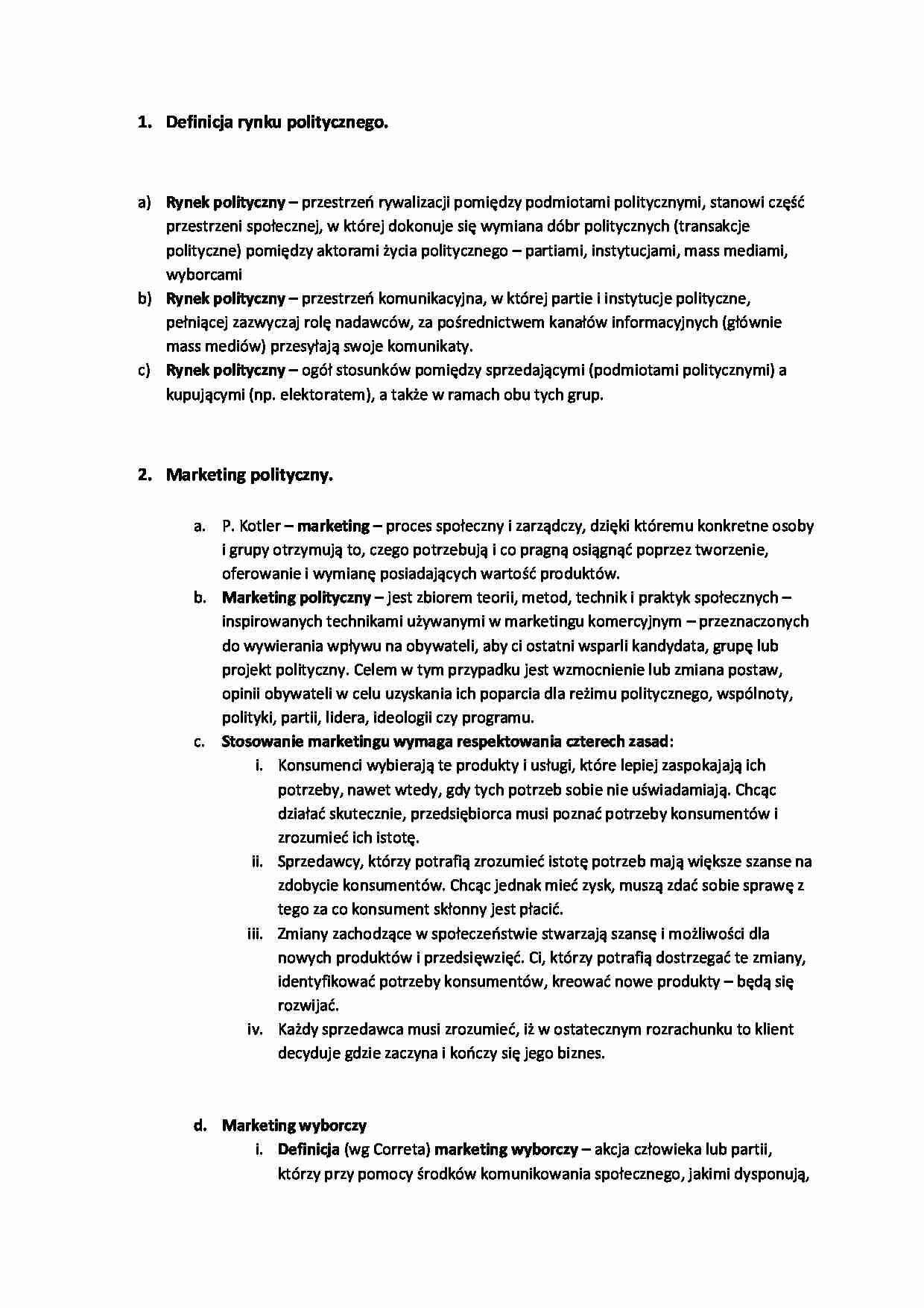 (Auto)kreacja wizerunku polityka  - strona 1