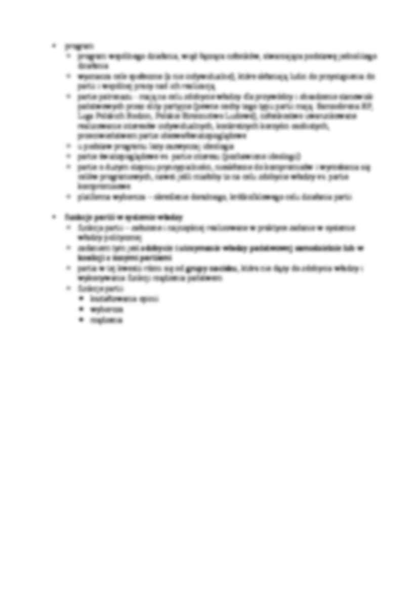 Definicja partii politycznej - strona 2