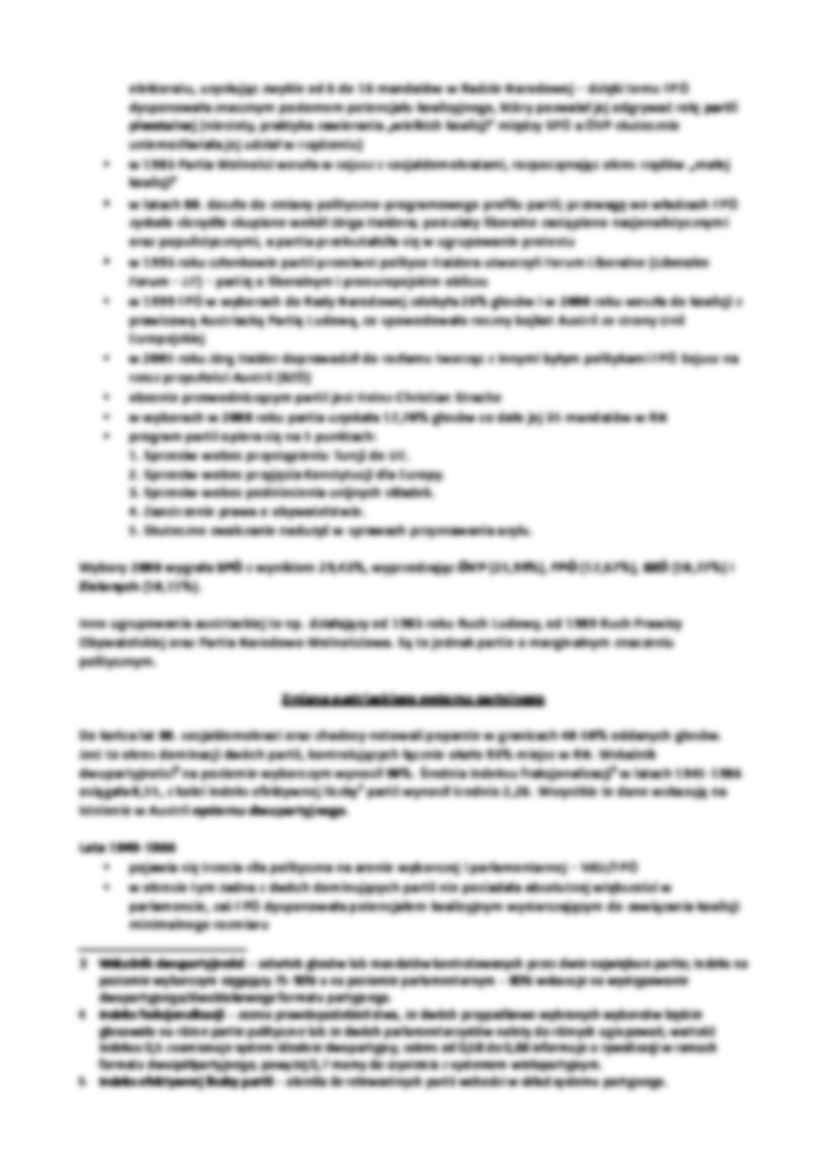 Systemy partyjne wybranych państw - strona 3