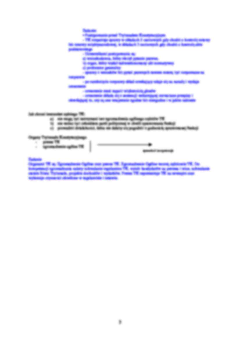 System polityczny RP - opracowanie - strona 3