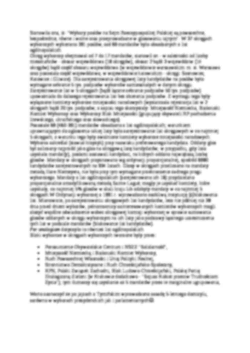 Ewolucja prawa wyborczego w Polsce - strona 3