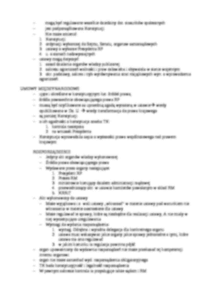 Hierarchia aktów prawnych w Polsce - strona 3