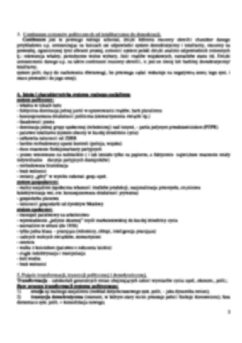 System polityczny RP - opracowanie zagadnień - strona 2