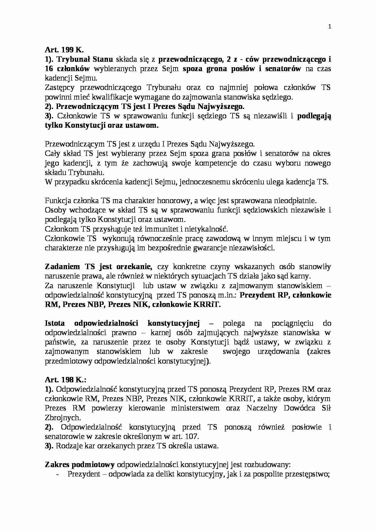 Trybunał Stanu  - strona 1