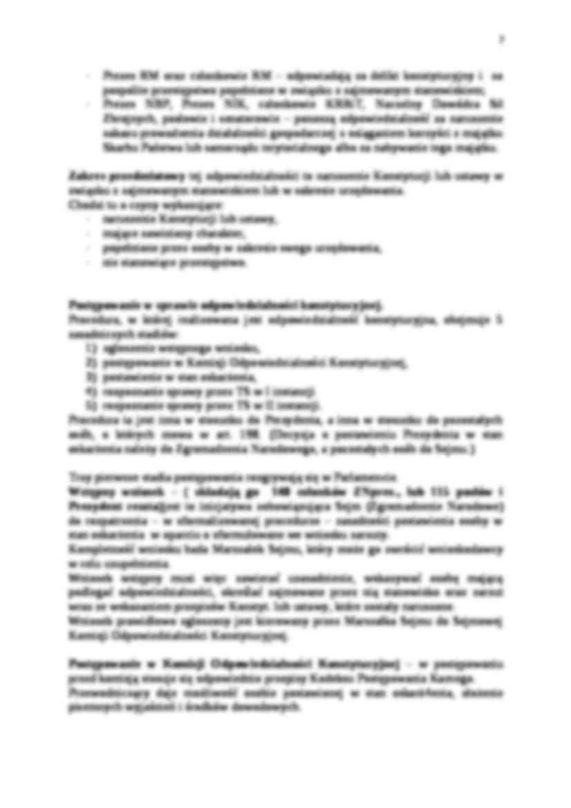 Trybunał Stanu - opracowanie  - strona 2