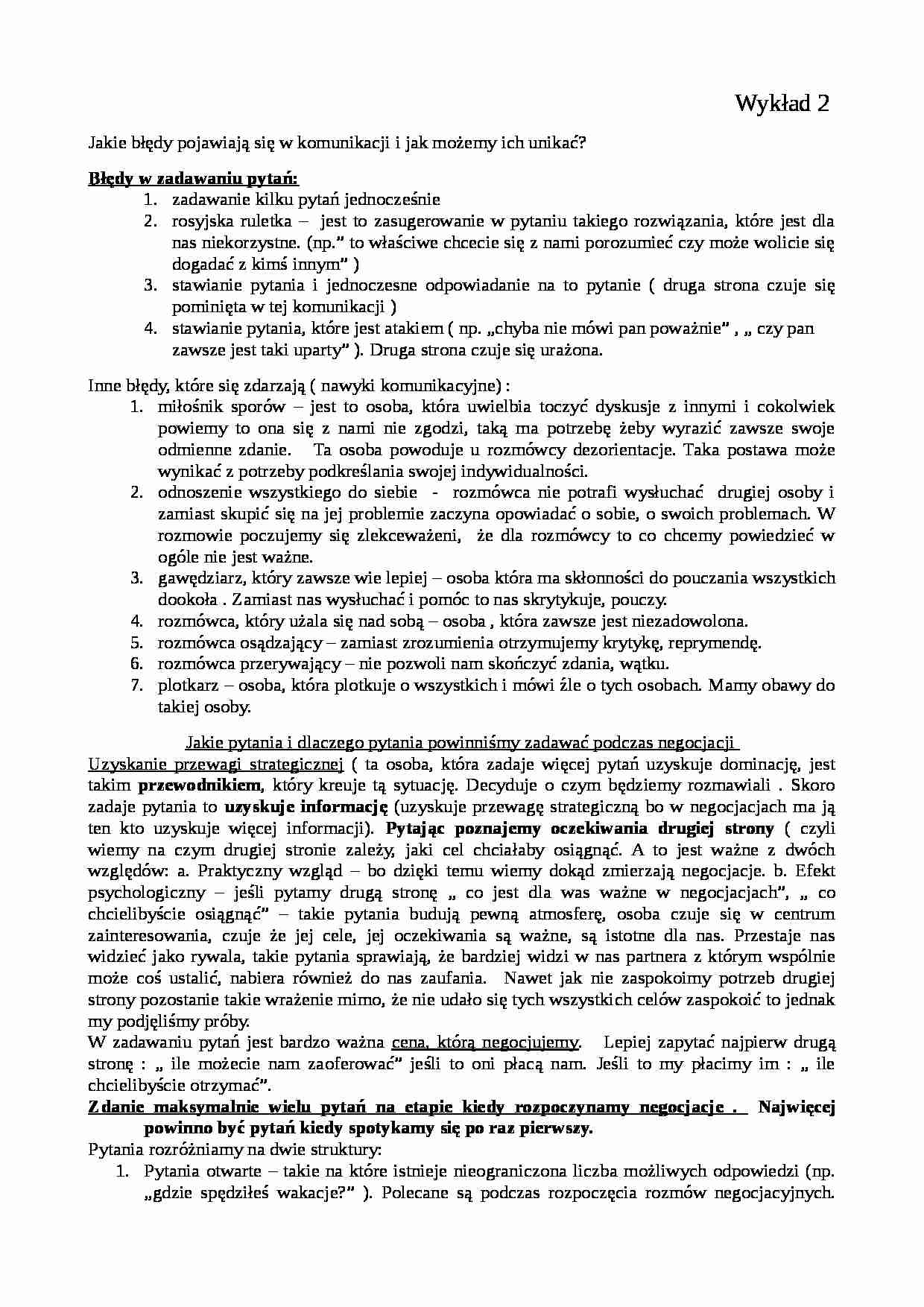 Sztuka komunikacji  - strona 1