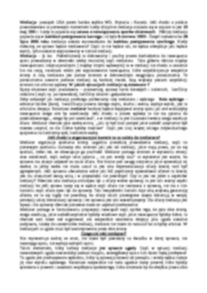 Mediacje - wstęp - strona 2
